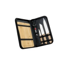 Kit churrasco  em Estojo de Nylon com Alça